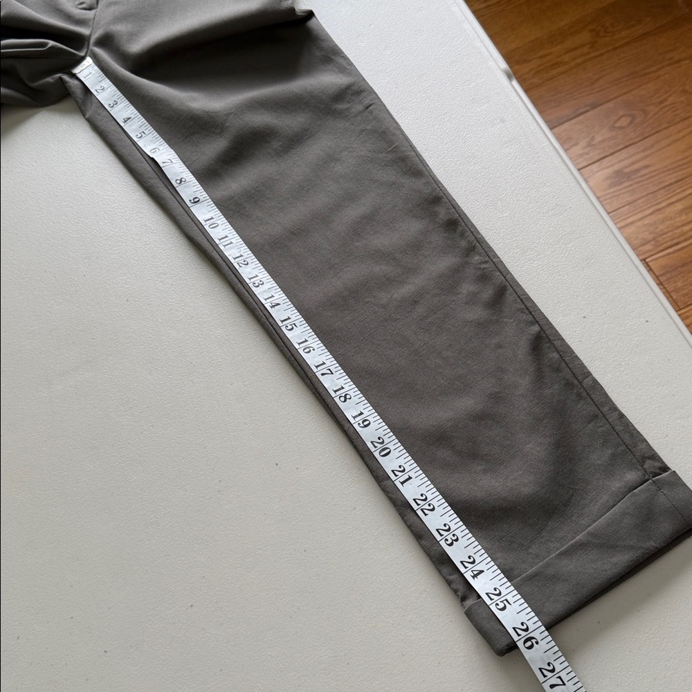 Theory Mustadio Wool Trousers Dark Gray Size 00 - Picture 14 of 16